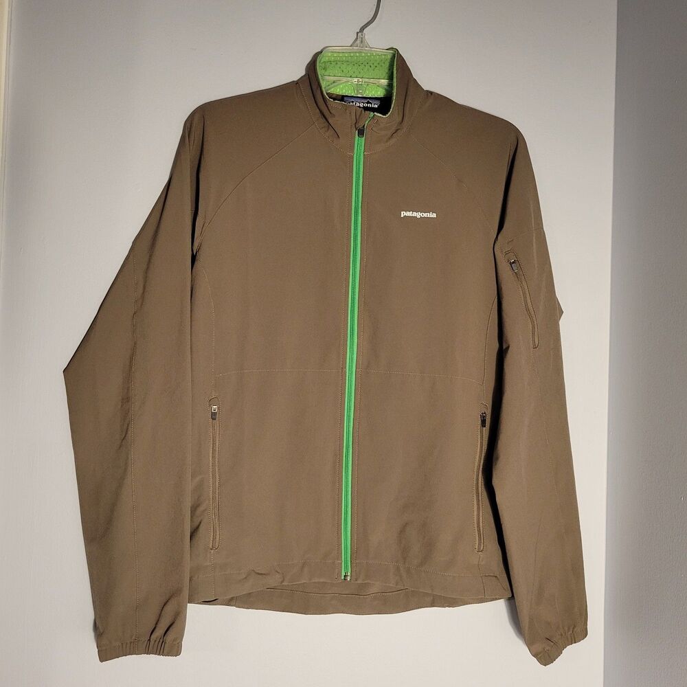 Patagonia Windbreaker Jacket Mens Green Size XS